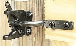 2 Set BullDog Hardware Self-Locking Gate Latch