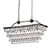 Jojospring Antique 6-light Rectangular Droplets Chandelier