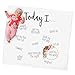 Kiddo Kind Baby Milestone Blanket - Celebrate Baby's First Year with a Photo - 48
