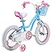 RoyalBaby Stargirl Girls Bike, Easy Assembly Kids Bike, Training Wheels for 12
