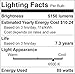 Luxrite LR20223 85-Watt High Wattage CFL Spiral Light Bulb, Equivalent to 350W Incandescent, Daylight 6500K, 5150 Lumens, E26 Standard Base, 1-Pack
