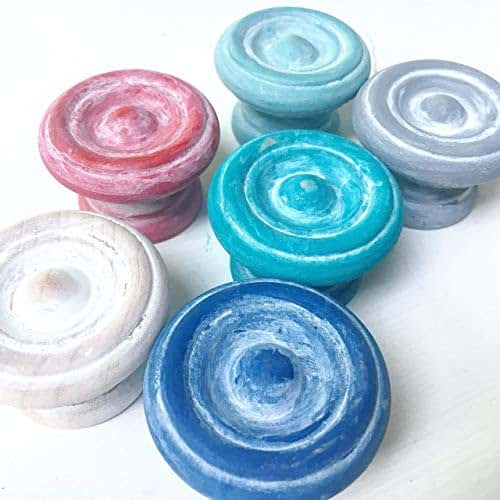 Drawer pulls or knobs, cottage chic vintage finish