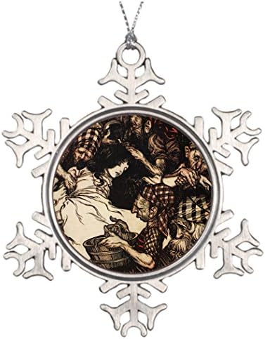 Best Friend Snowflake Ornaments Snowdrop and the Dwarfs Christmas Trees Decorating Ideas Fairytales