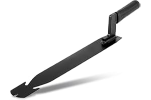 Leriton Shingle Slaters Ripper, Steel Roof Ripper Shingle Remover Slate Puller Rip Slate Slating Nail Remover for Slaters Roo