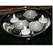 IMAGE Floating Candles, Flameless Floating LED Tea Lights 12 Pack Waterproof Tealight Candles for Wedding Party Spa Home Indoor Outdoor Decor-Yellow