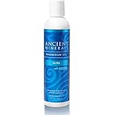 Ancient Minerals Magnesium Gel Ultra with OptiMSM and Aloe Vera - Topical Magnesium Gel Formula with MSM Best Used for Massage and Topical Application (8oz)