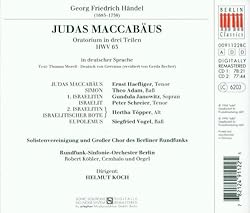 Handel - Judas Maccabäus / Janowitz · Töpper