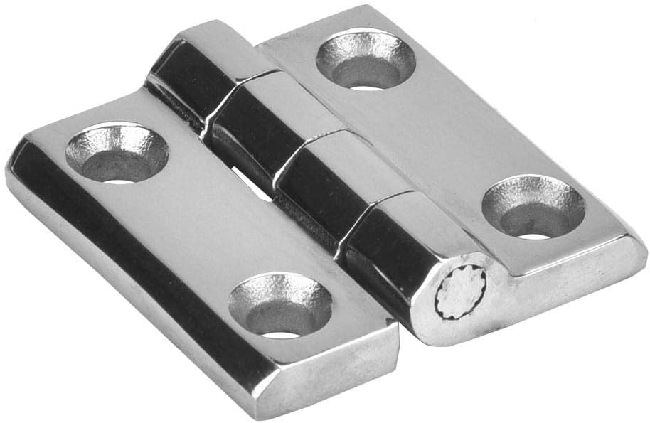 Stainless Steel Hinges Spring Door Hinges 1.6/2.0/2.4in Cabinet Gate Door Marine Butt Hinges Squares Hinge Folding Butt Hinges 40x40mm - Image 3