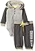 Calvin Klein Baby Boys' Solid Hooded Bodysuit With Pants Set