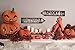 Decorative Halloween Signs, Halloween Party Supplies (17.5 x 4 In, Grey, 8-Pack)
