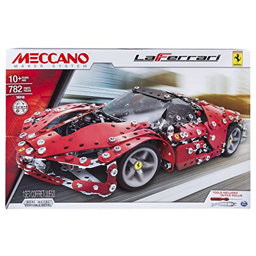 Meccano - LaFerrari Vehicle Model Building Set, 782 Pie