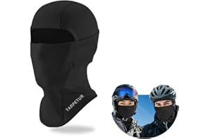 TARPETUR Winter Balaclava Men, Windproof Ski Mask, Cold Weather Face Mask for Skiing Cycling Helmet