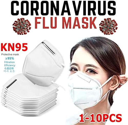 10PCS Kn95 face mask KN95 Soft Face Mouth Mask Coronavirus KN95 N95 PM2.5 Antibacterial Virus Protection Antidust Disposable Masks