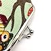 Elesa Miracle 6pc Women Girl Canvas Owl Coin Purse Clutch Pouch Wallet Value Set