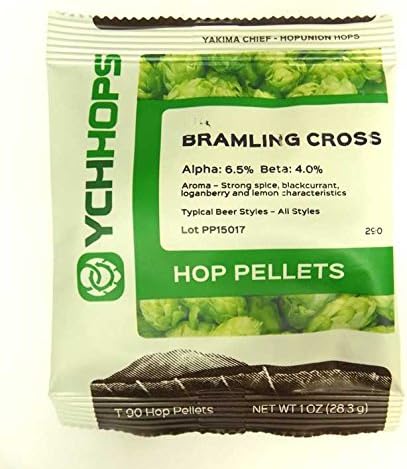 Bramling Cross Hop Pellets- 1 oz bag