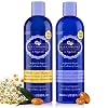 HASK BLUE CHAMOMILE Blonde Hair Care Shampoo + Conditioner Set for All Hair Types, Color Safe, Gluten-Free, Sulfate-Free…
