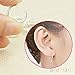 8pcs Clip on Non-pierced Hoops Fake Nose Lip Ear Rings Earrings Piercing