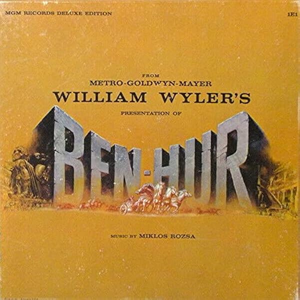 Amazon.com: Miklos Rozsa - Ben-Hur - Soundtrack 1959 MGM Deluxe