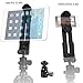 ohCome 2-in-1 Phone iPad Tripod Mount Adapter Universal Tablet Clamp Holder fits 3.5-12.9