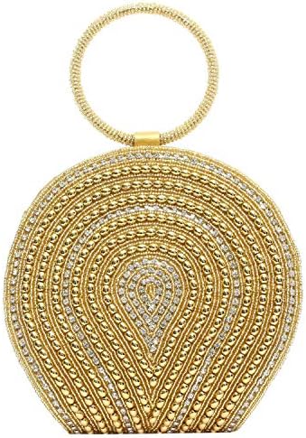 Bagaholics Ethnic Beads & Pearl Clutch Ladies Purse Clutches Gift for Women