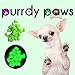 Purrdy Paws Soft Nail Caps for Dog Claws Glow-in-The-Dark X-Small
