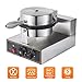 Seeutek Commercial Egg Roll Bowl Machine 110V Electric Ice Cream Waffle Cone Maker, 1200W, Silver
