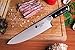 RICHAXE Chef Knife 8 inch - Full Tang, Forged Steel & High Carbon Chef Knife with 58+ Rockwell Hardness - Razor-Sharp Edge, G10 Handle for Complete Control, Stant & Rust Resistant Cooking Knife
