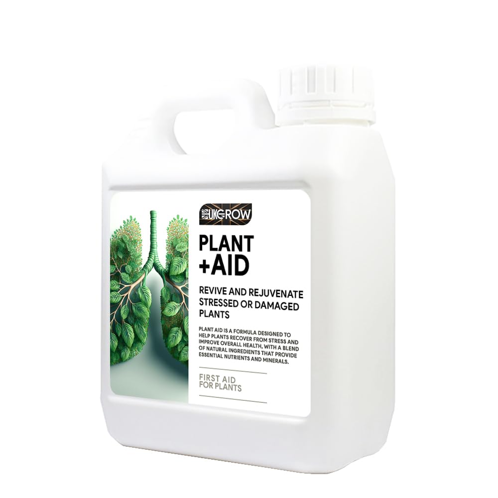 UK Grow Premium Hydroponic and Soil Nutrients - Maximize Plant Growth and Yield (1Ltr, Plant Aid Plus)