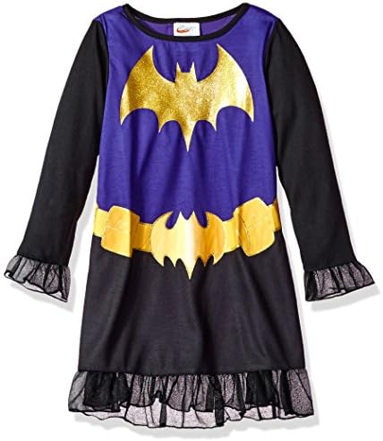 SGI Apparel Girls' Little Superhero Night Shirt Costume Pajamas