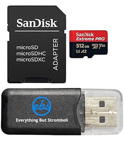 SD3 小シークレット Amazon.com: SanDisk UHS-I 512GB MicroSDXC Extreme Pro Memory Card