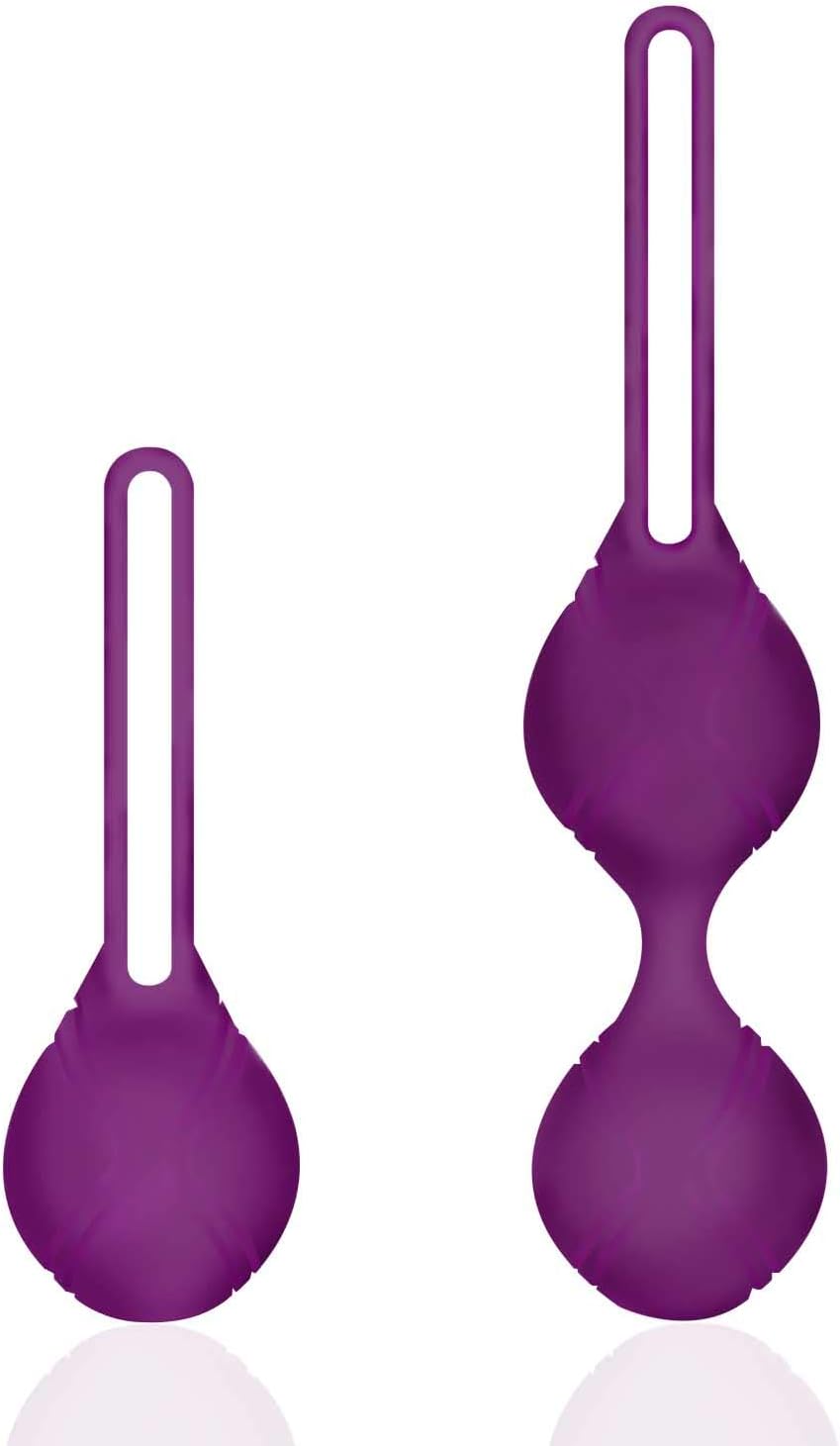 RAVLOVE Kegel Balls K3 for Tightening – Doctor Recommended for Bladder Control with 2 Kegal Exercise Weights, Labor Prep & Recovery, Incontinence Pelvic Floor Strengthening Device Ben Wa Balls: Health & Personal Care