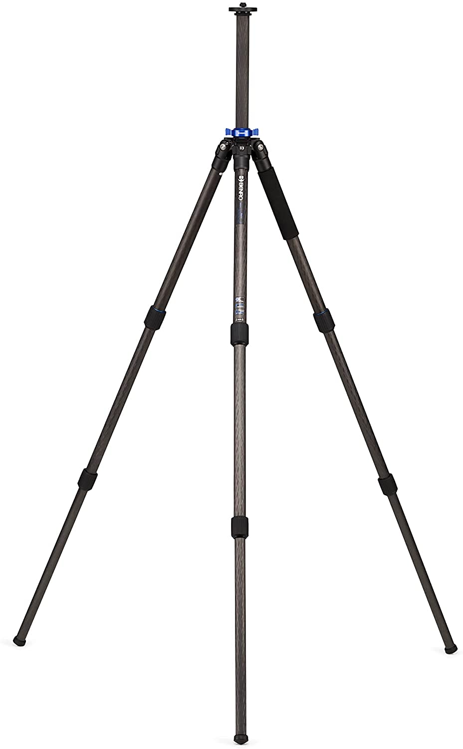 Benro Mach3 Carbon Fiber Tripod – Professional 3-Section Carbon Fiber Tripod with Twist Locks, Magnesium Castings, Interchangeable Feet & Carry Case for DSLR, Mirrorless & Video Cameras (TMA37C)