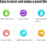 Tumnea Smart Watch Kids Fitness Tracker Electronic Square Touch Screen LED view 3