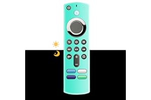 Glow Silicone Remote Cover Replacement for 3nd Gen. / 4K / HD Streaming Remote Controller, Anti-Slip Washable Protective Remo