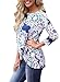Dokotoo Womens Casual Boho Long Sleeve Fall Floral Print Maternity Ladies Tops Blouse For Work T Shirt