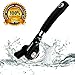 KOKODI Manual Can Opener, Kitchen Handheld Stainless Steel Smooth Edge Tin Opener,Easy Cut for Cooking Black