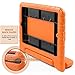 BUDDIBOX iPad Mini Case, [EVA Series] Shock Resistant [Kids Safe][STAND Feature] Carrying Case for Apple iPad Mini 1 / 2 / 3 / 4 (Orange)