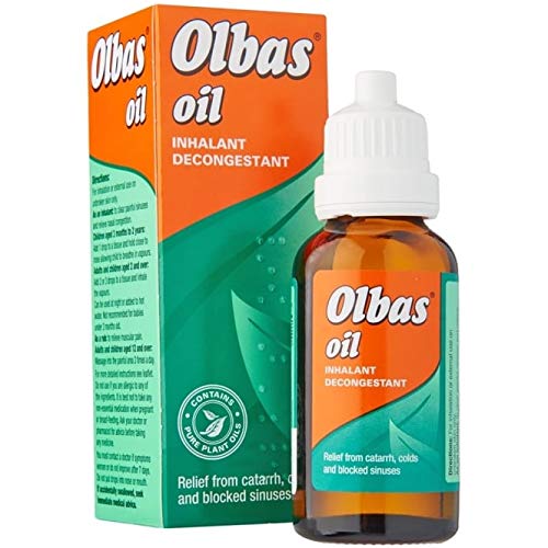 Olbas Oil 30ml (New Pack) - Inhalant Decongestant - Long Expiry (5 Pack)