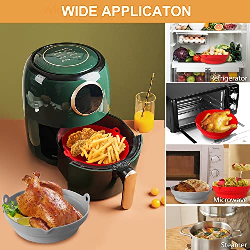 Silicone Air Fryer Liner for Ninja Air Fryer AF101 4QT, AF161/AF150 5