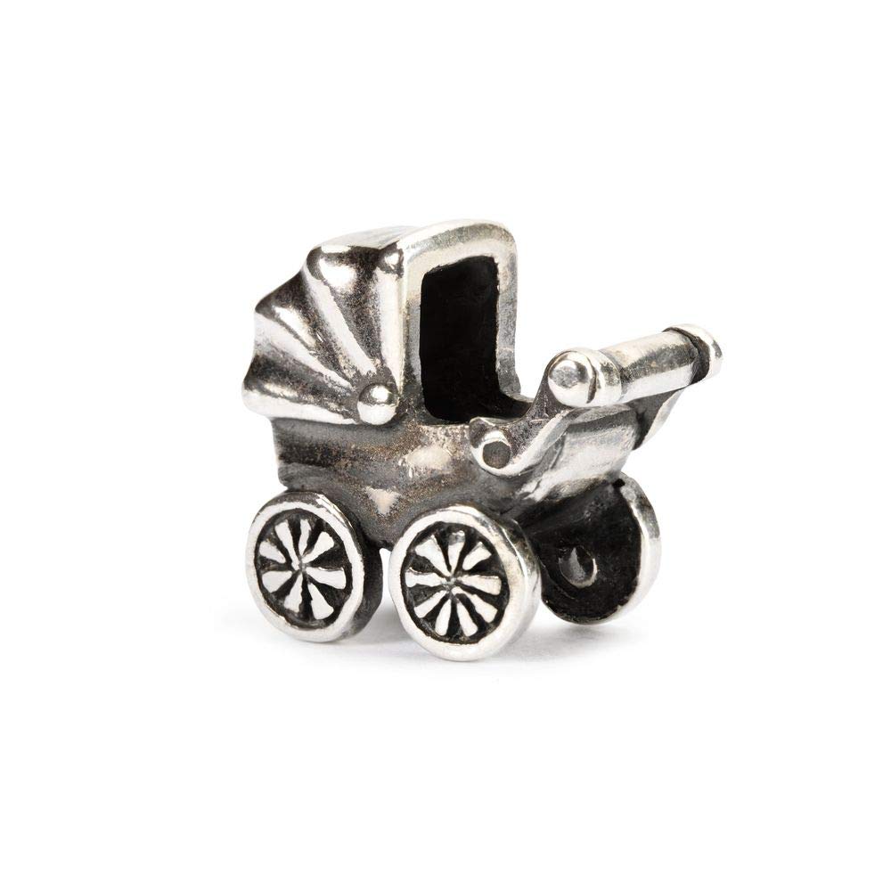 Trollbeads Silver 925 Bead Baby Buggy