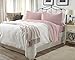 Great Bay Home Jersey Knit Sheets. All Season, Soft, Cozy Queen Jersey Sheets. T-Shirt Sheets. Jersey Cotton Sheets. Heather Cotton Jersey Bed Sheet Set. (Queen, Rose Quartz)