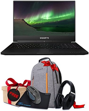 GIGABYTE Aero 15W-OG4 15.6" VR Ready FHD Gaming Laptop Intel Core i7-7700HQ 2.8GHz GTX 1060 16GB RAM 512GB SSD Win10 (Orange) + Gaming Bundle