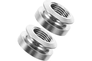 SHOWERORO 2Pcs Acoustic Guitar Strap Buttons Replacement Endpin Tip Caps for Electric Classical and Bass Guitars and Easy to Install Guitar Accessories