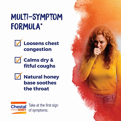 Boiron Chestal Honey Adult Cold and Cough Syrup for Nasal and Chest