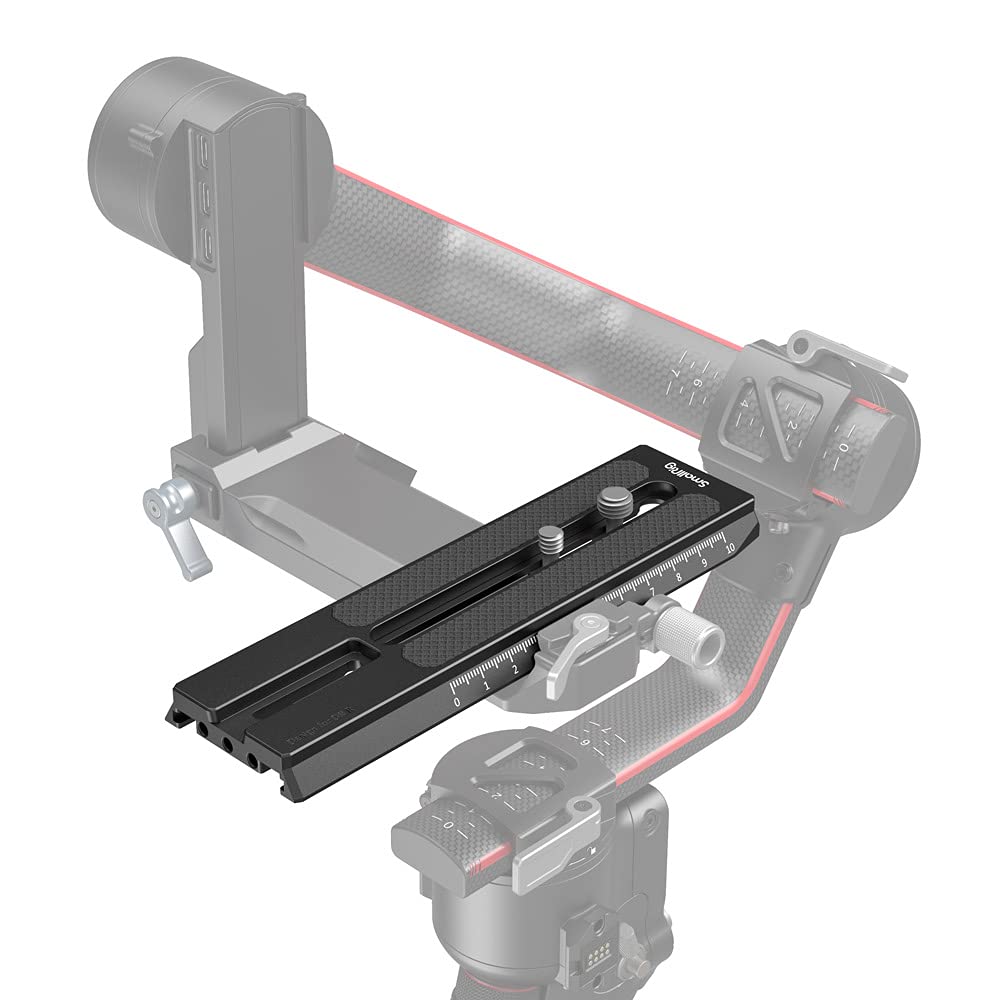 SMALLRIG Extended Quick Release Plate for DJI RS 2 / Ronin-S/RS 3 / RS 3 Pro/RS 4 / RS4 Pro - 3031B