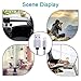 ONSON iPhone Cable,3Pack 8 Inch Short Nylon Braided iPhone Cord Lightning Cable Certified to USB Charging Charger for iPhone 7/7 Plus/6S/6S Plus,SE/5S/5,iPad,iPod Nano 7 (Gray White,8 Inch)