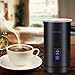VIVREAL Steamer Electric Milk Frother, 1.2oz, Black