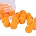 A box of Carp Fishing Pop-ups Boilies Bait Lure various flavors - Orange