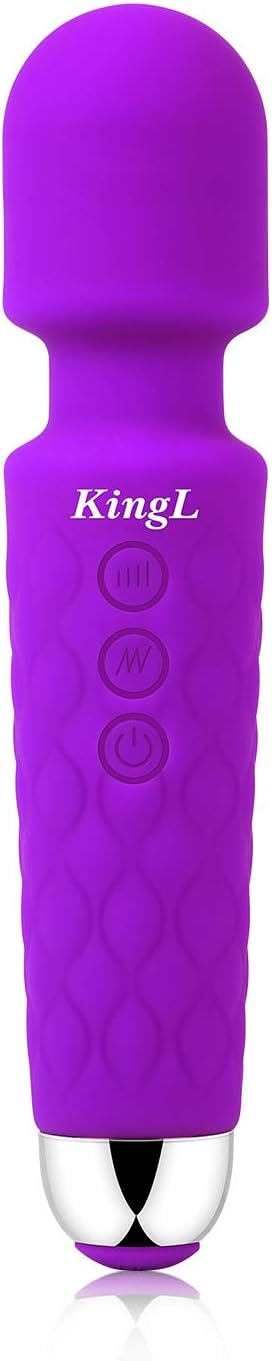 KingL Personal Massager Powerful Vibration, Waterproof, Handheld, Cordless Whisper Quiet for Neck Shoulder Back Body Massager, Sports Recovery & Muscle Aches …: Health & Personal Care