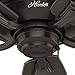 Hunter Fan Company, 53347, 52 inch Rainsford Premier Bronze Indoor/Outdoor Ceiling Fan and Pull Chain
